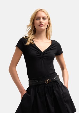 CON ARRICCI - T-shirt print - nero