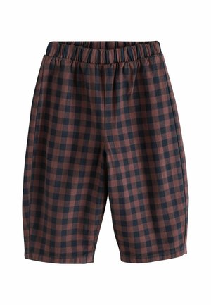 Next, REGULAR FIT - HAREEM TROUSERS . - Trousers - purple  navy check