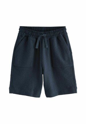 TEXTURED REGULAR FIT - Pantaloni sportivi - navy blue