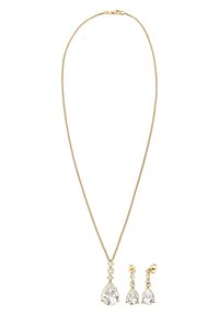 Elli SPARKLING BASIC SET - MIT KRISTALLEN VON SWAROVSKI® - Örhänge - gold coloured