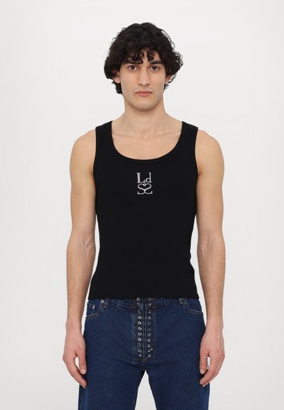 Ludovic de Saint Sernin NEO TANK LOGO UNISEX - Μπλούζα - black
