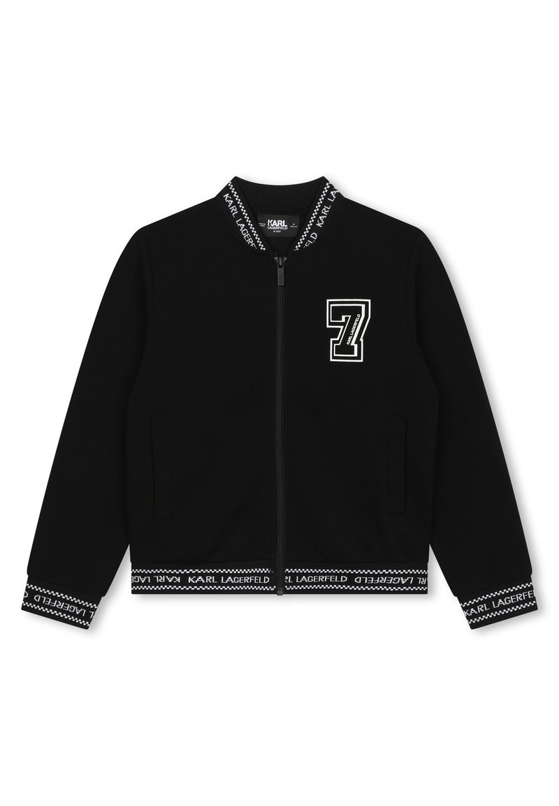 KARL LAGERFELD KIDS Vest zwart KARL LAGERFELD KIDS Vest zwart