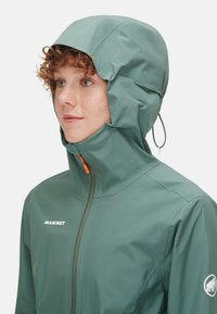 Mammut ALTO HOODED  - Hardshelljacke - dark jade