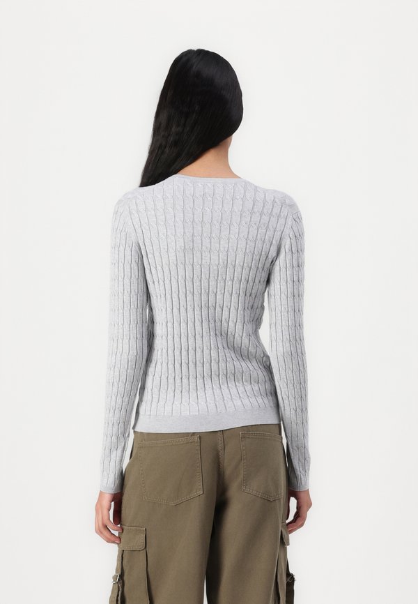 JXCARA COMFY CABLE CREW NECK - Jumper3