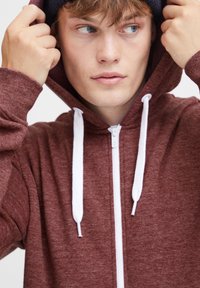 Solid SDOLLI - Sweatjakke - wine red