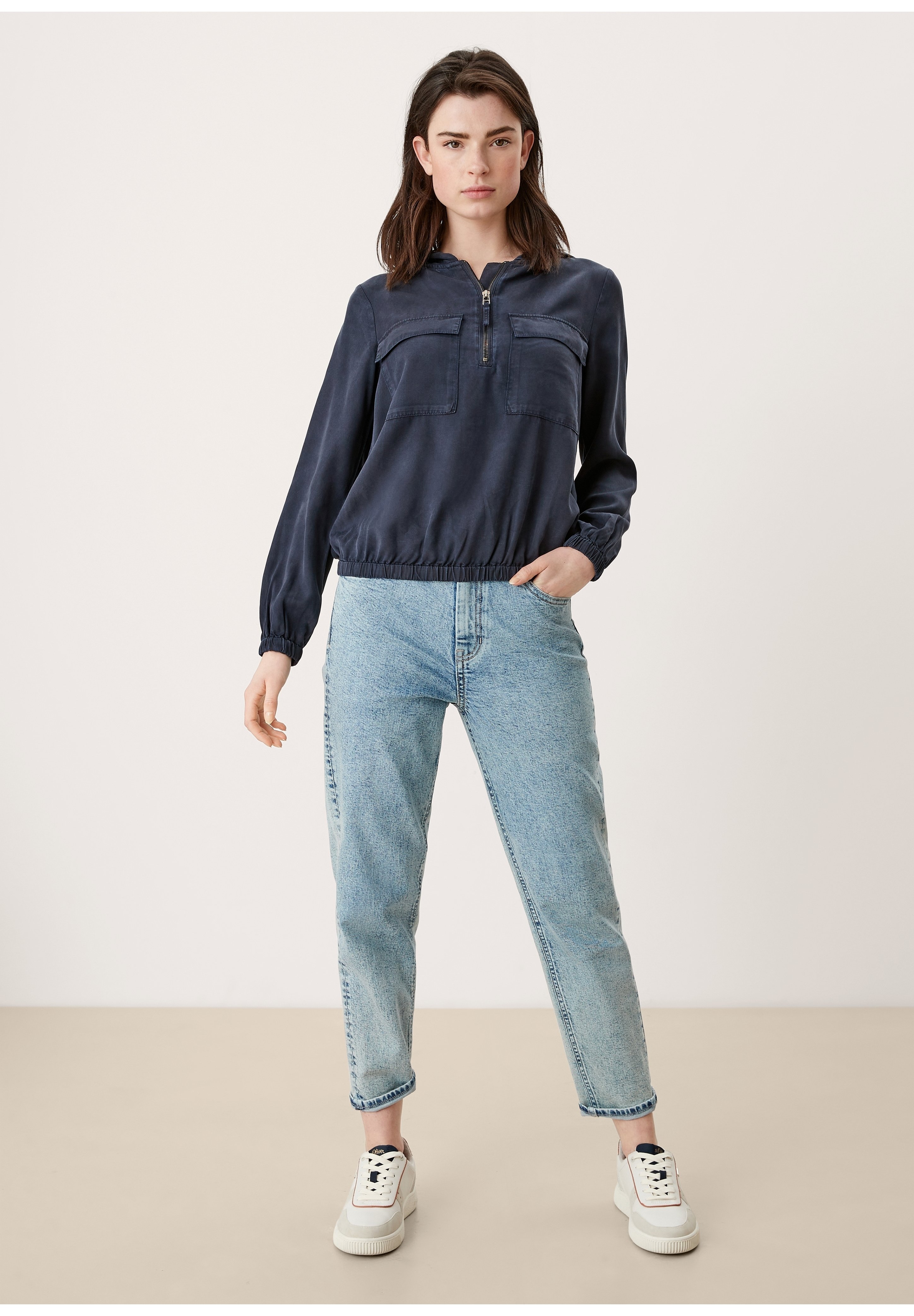 s.Oliver MET - Giacca di jeans - dark blue/blu scuro - Zalando.it