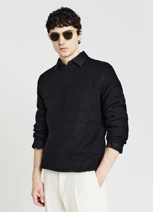 Calliope Strickpullover - nero