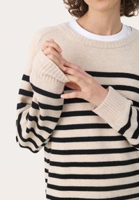 Part Two Maglione - black stripe