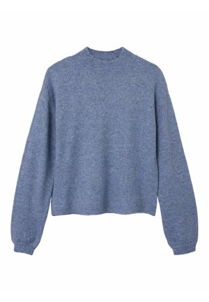 Striktrøje - blue