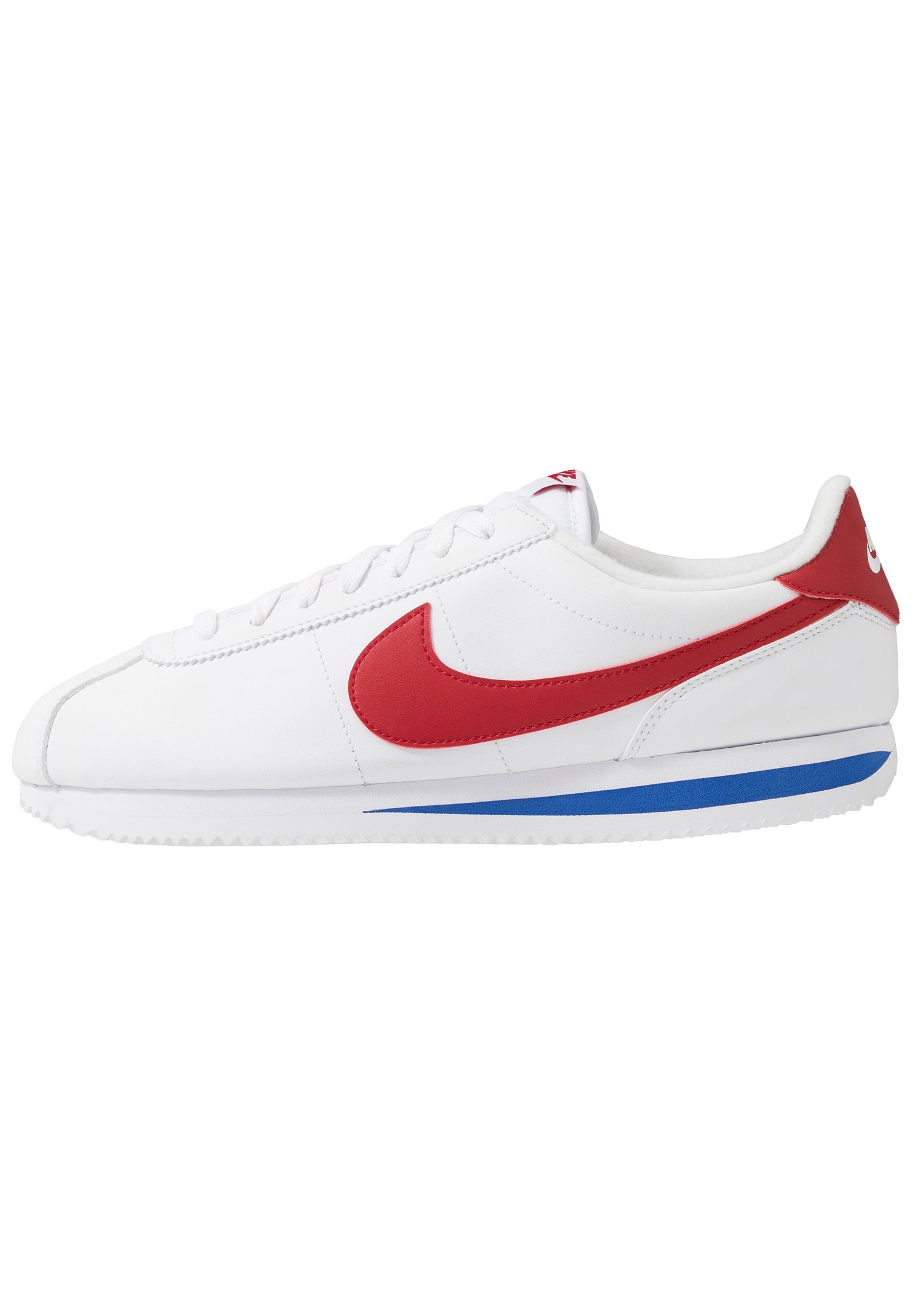 Nike Sportswear CORTEZ BASIC - Zapatillas - white/varsity red/varsity  royal/blanco - Zalando.es