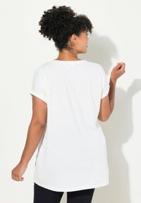 MIAMODA CREW NECK  - T-shirts print - snow white