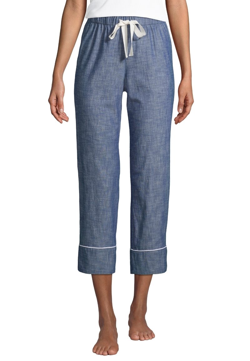 Damen Nachthemden | LANDS' END Nachtwäsche Hose medium indigo chambray/blau - RZ53856 Damen Nachthemden | LANDS' END Nachtwäsche Hose medium indigo chambray/blau - RZ53856