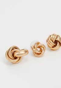 ALDO KNOTTLOVE 3 PACK - Øredobber - gold-coloured
