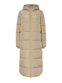 Pieces PCBEE ULTRA LONG PUFFER - Vinterkappa /-rock - silver mink