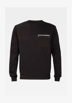 HUNTING PATCH - Sweatshirt - dk black