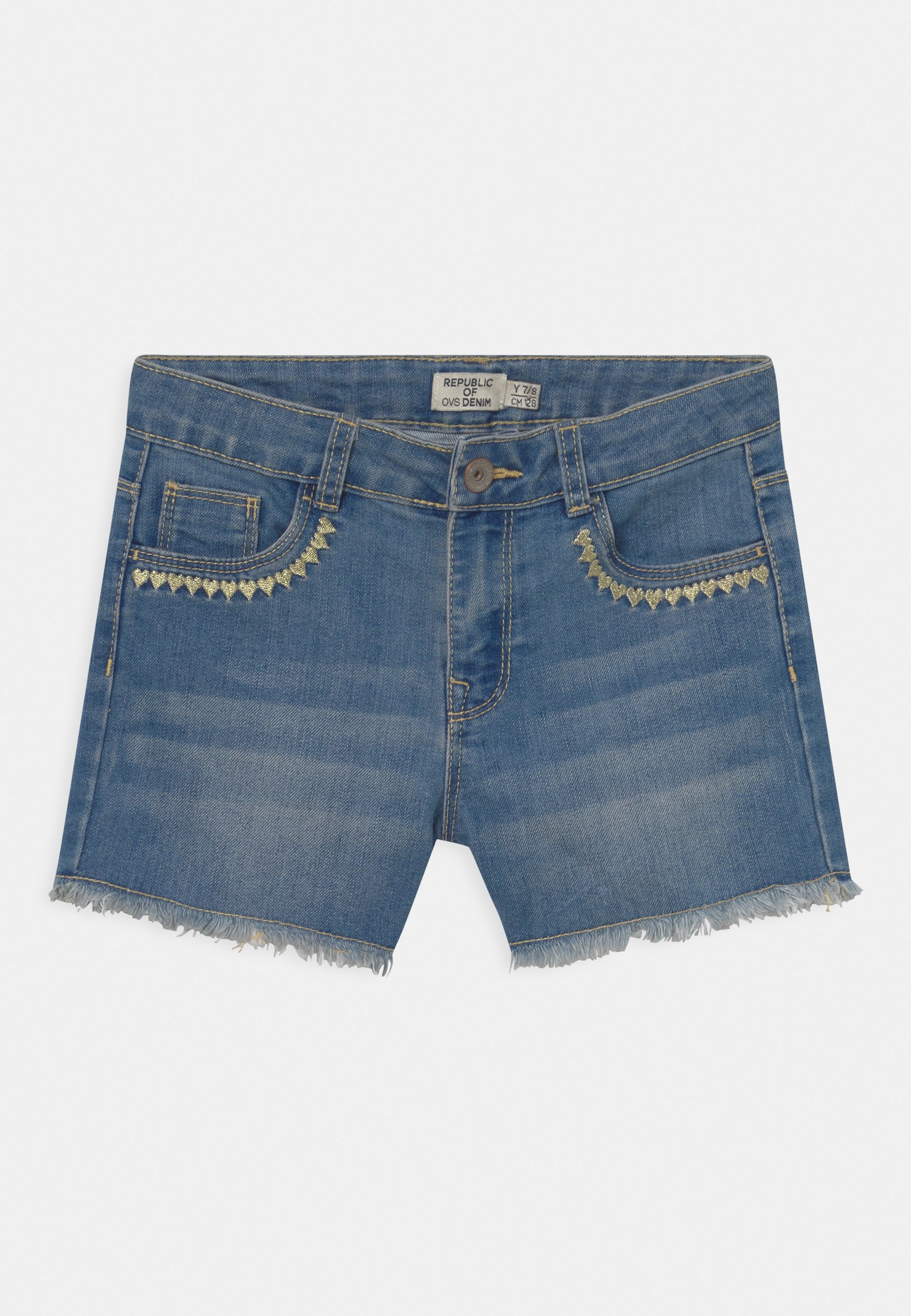 OVS HEARTS - Džinsiniai šortai - blue shadow/mėlyna - Zalando.lt