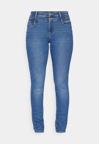 ONLDAISY YOKE ZIP - Jeans Skinny - dark blue denim
