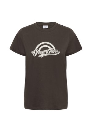 Saint Tropez, SUVISZ T-SHIRT - T-shirt imprimé - chocolate brown