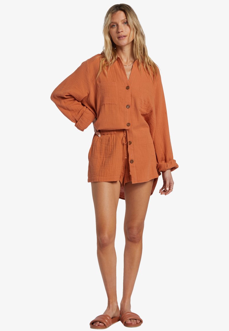 Billabong Overhemdblouse bruin Billabong Overhemdblouse bruin