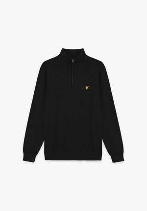 Lyle & Scott, Striktrøje - z jet black