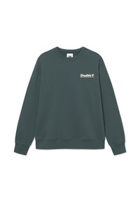 DOUBLE A BY W.W. CREW NECK AANEUE - Sweatshirt - green gables