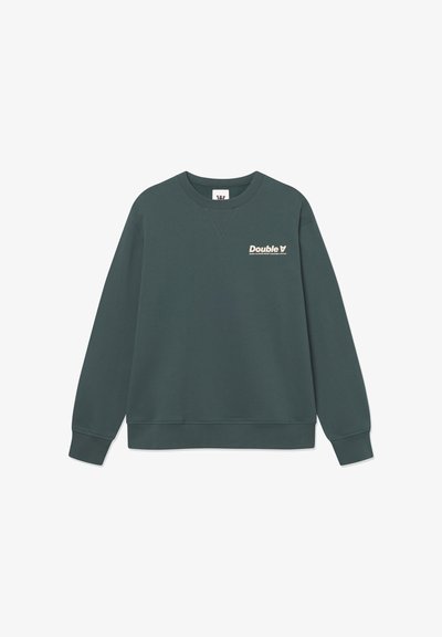 WOOD WOOD WWCREW NECK AANEUE - Sweatshirt - green gables