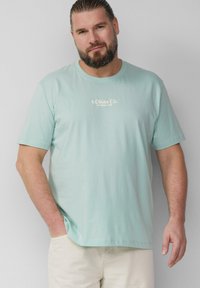 s.Oliver T-shirt basic - helles türkis