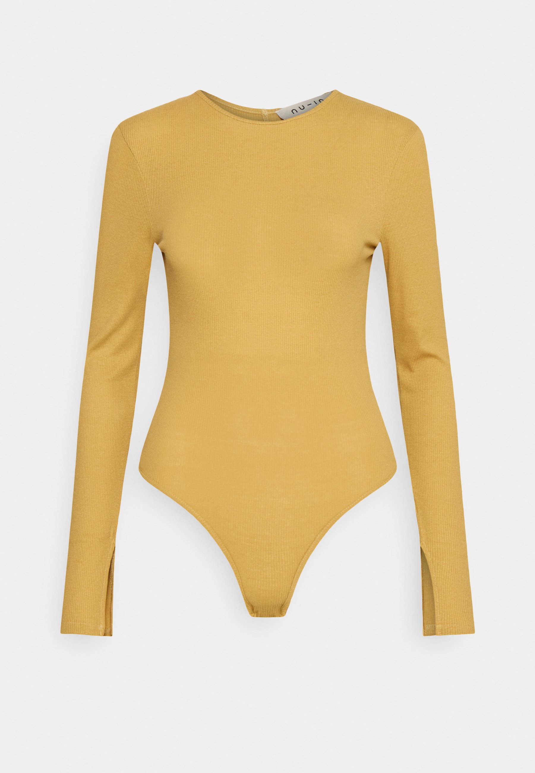 mustard long sleeve top