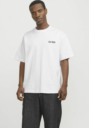 Print T-shirt - bright white