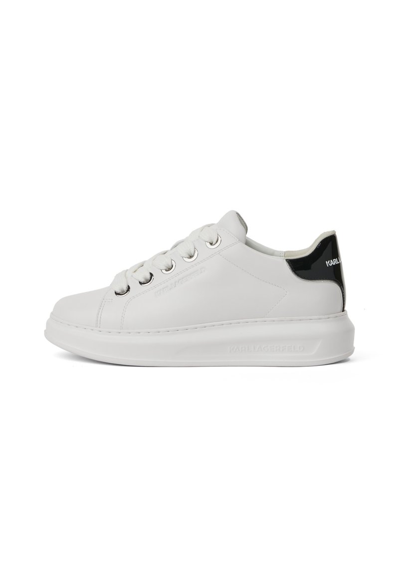 KARL LAGERFELD SNEAKER KAPRI KEYCHAIN - Tenisky - white black