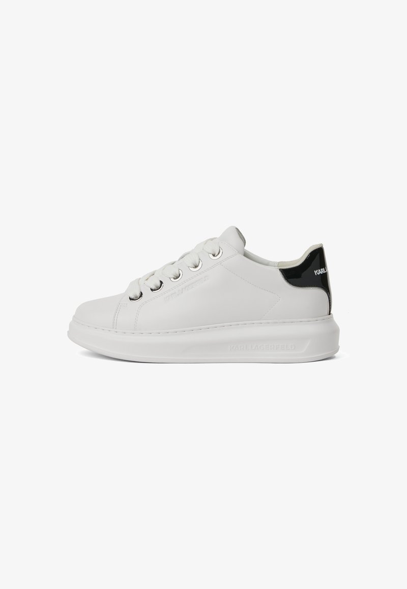 KARL LAGERFELD SNEAKER KAPRI KEYCHAIN - Sneakers basse - white black