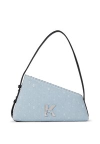 Karl Lagerfeld Jeans BOUCLE GEO - Bolso de mano - washed blue boucle