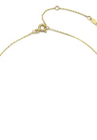 Gold-plated chain bracelet with a lobster clasp, featuring a fine link design, smooth texture, and an adjustable length.