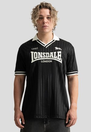 Lonsdale, FOOTDEE UNISEX - Polo shirt - black ecru