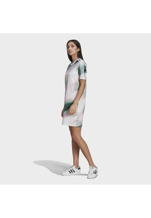 Day dress - white/green
