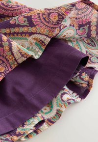 Next SHIRRED WAIST - Tuta jumpsuit - pink purple paisly print