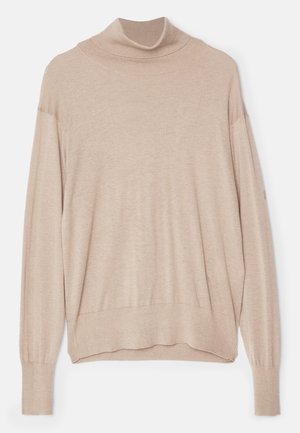 By Malene Birger MOHSEN - Striktrøje - sand
