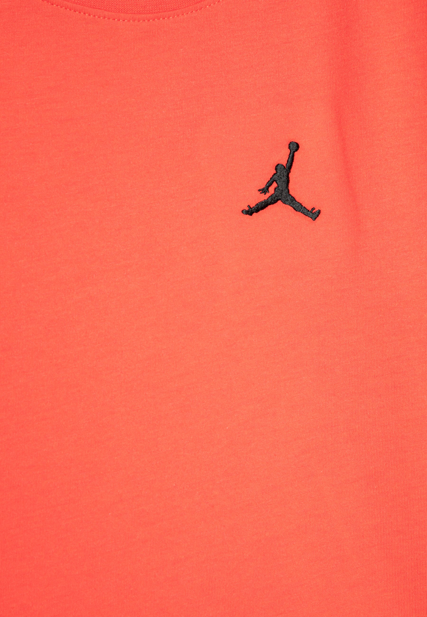 bright crimson jordan shirt