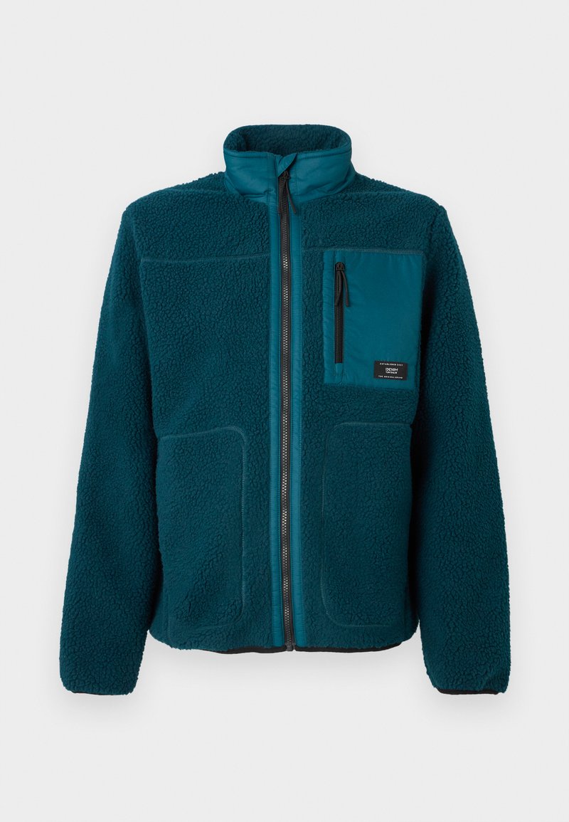 Tom Tailor Denim Fleecejas petrol