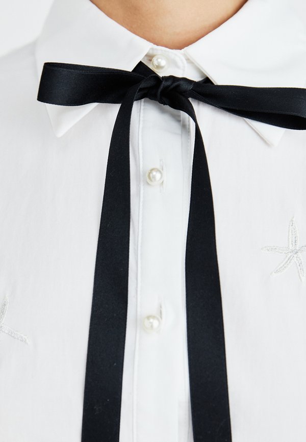 OCEAN STAR EMBROIDERED BLOUSE - Button-down blouse - ivory3