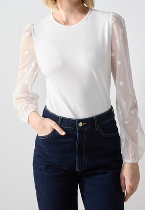 Pitkähihainen paita - off-white