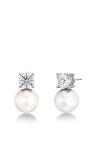LUNA PEARL STUDS - Uhani - steel