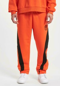 ecko unltd. CONSTRUCTION JOGGING - Tracksuit bottoms - red black