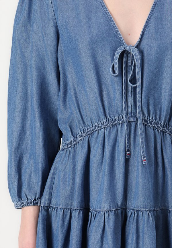 MINI DRESS - Denim dress - denim medium2