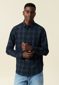 BONOBO Jeans LANGEN ÄRMELN - Camicia - bleu marine