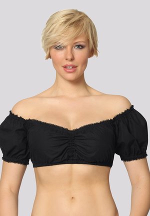 GEORGETTE - Bluse - schwarz