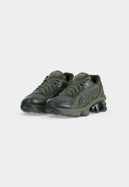 ASICS GEL KINETIC FLUENT UNISEX - Trainers - lichen green/obsidian grey — photo 3