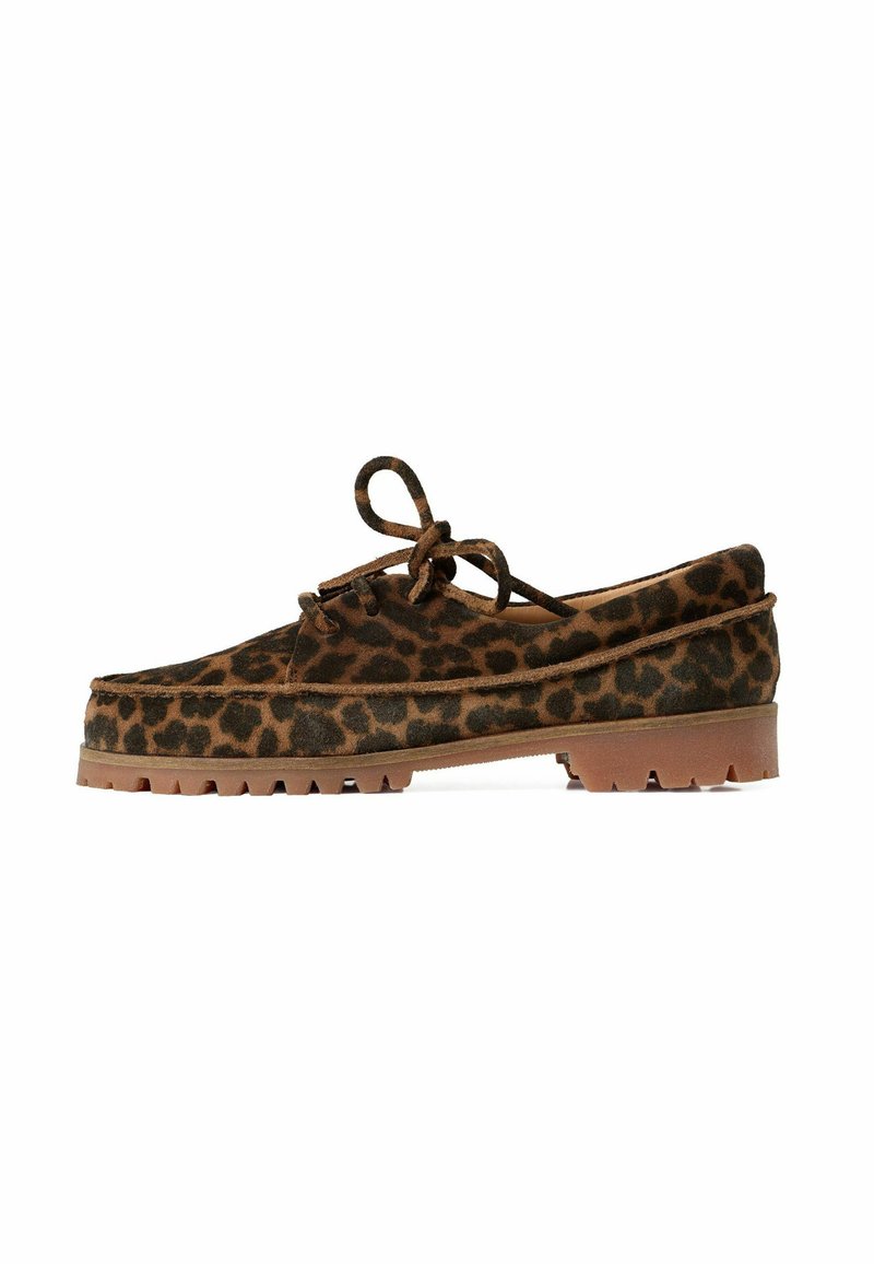 BALAGAN TEFER - Chaussures à lacets - pattern/marron clair - ZALANDO.FR