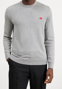 HUGO Strickpullover - grey