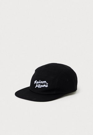 MAISON KITSUNE HANDWRITING 5P CAP UNISEX - Καπέλο - black